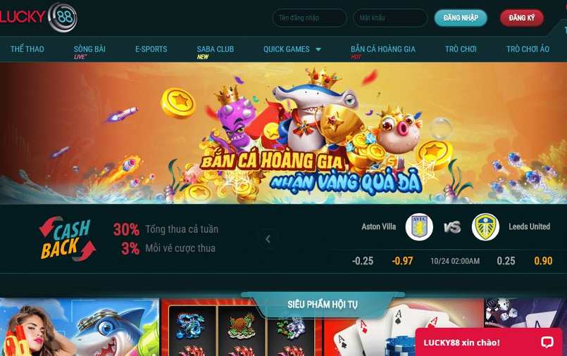 Ưu điểm của một trang web cổng game trực tuyến đạt chuẩn 6Sports - 6Sports