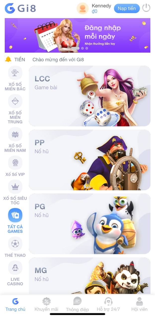 Hướng dẫn cách đăng nhập vào tài khoản 33King của bạn - 33King