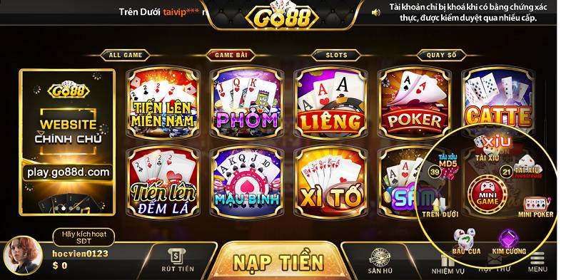 Trò chơi bài trên nền tảng game V99 - V99