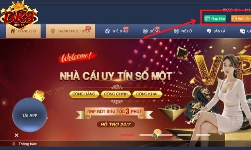 Nạp tiền vào tài khoản 66Vn của bạn - 66Vn
